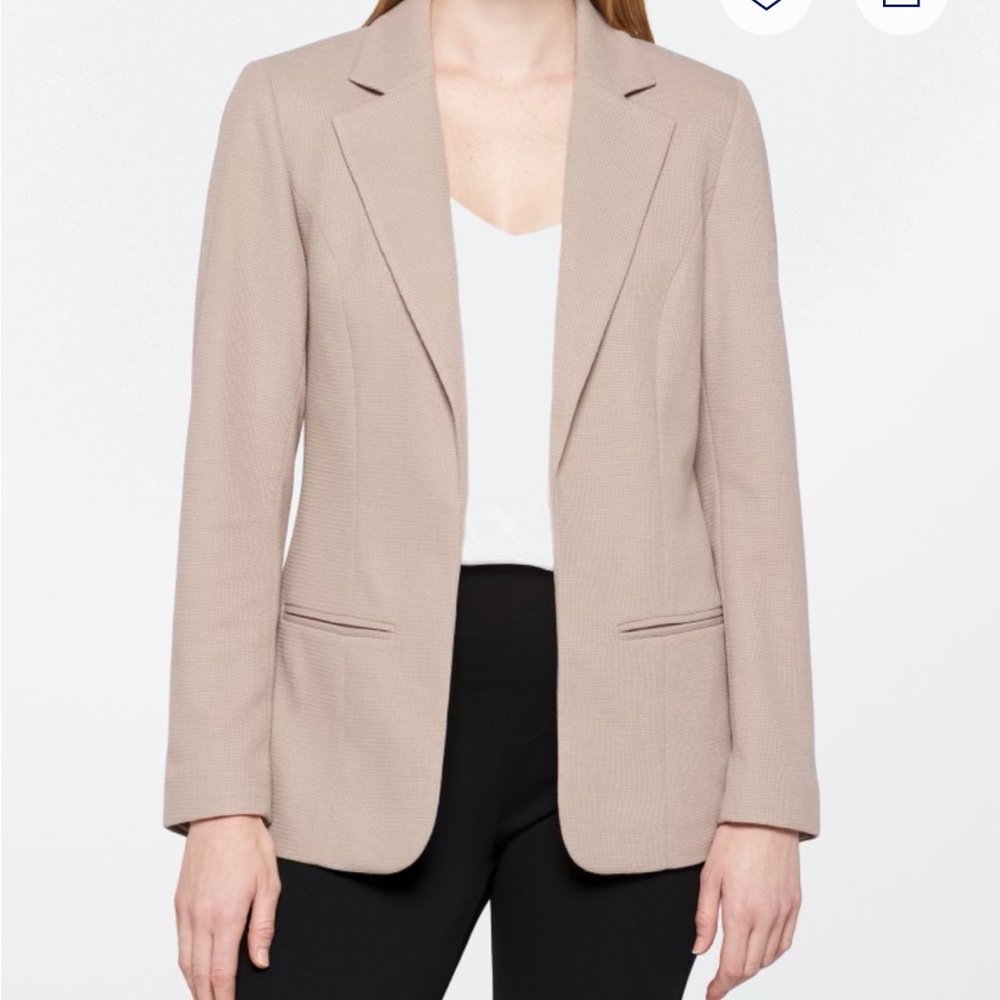 41 Hawthorn Natalie Stretch Knit Blazer Long Length